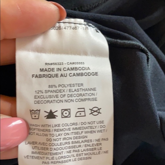 Nike Pro UV Flash Repel Long Sleeve ‘Black’ Golf Shirt Woman’s Size Medium Tall - Picture 3 of 3